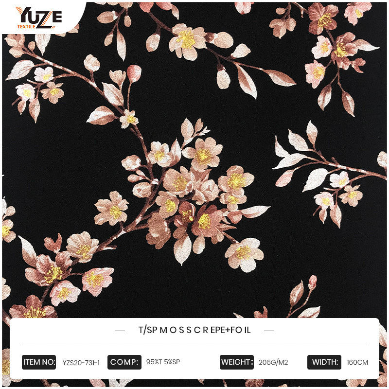 YZS20-731-1 t/sp M o s s c r epe+fo iL