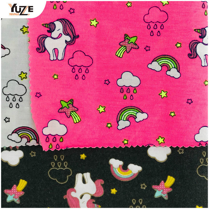 YZS20-726-3 Poly Spun Spandex Print