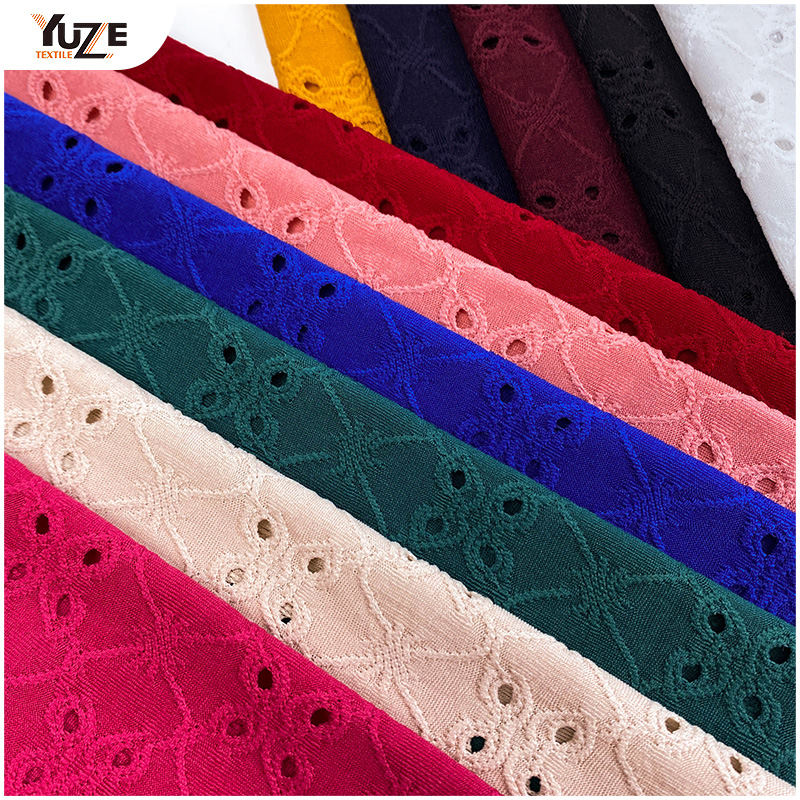 YZK-030030 DTY Spandex Jacq z otworami