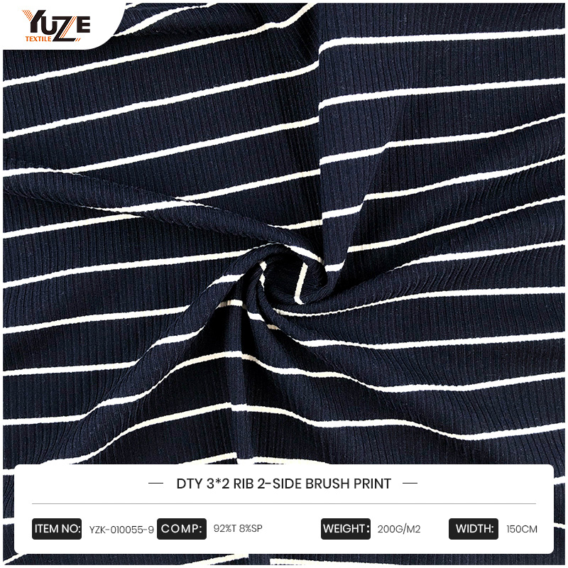 YZK-010055-9 DTY 3*2 RIB 2-SIDE BRINMED