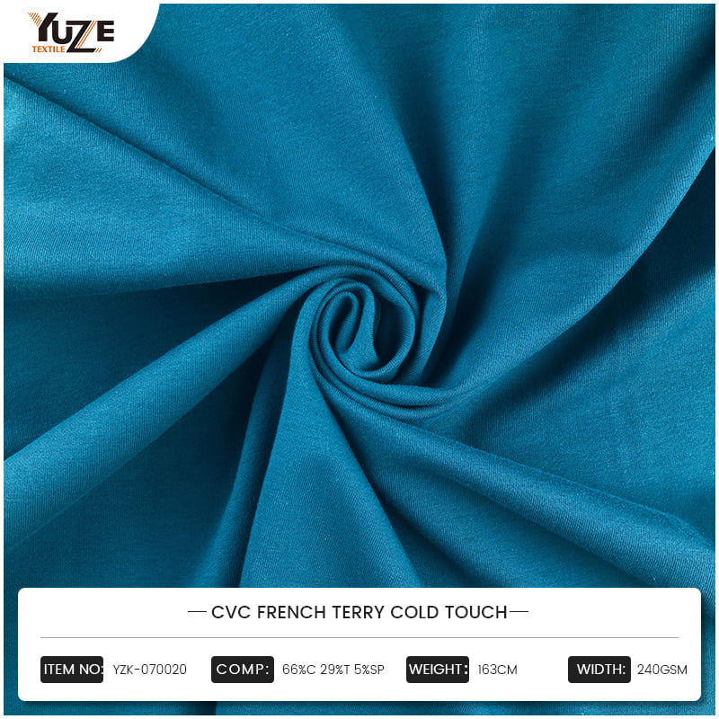 YZK-070020 CVC French Terry Cold Touch