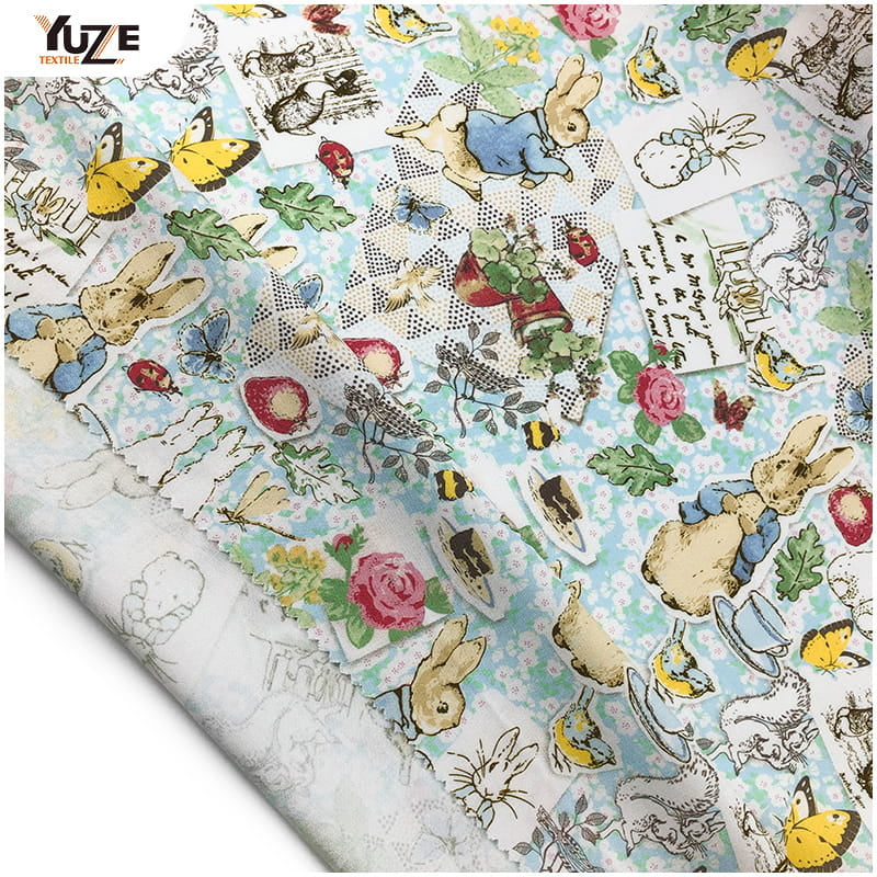 YZW-020612-10 Rayon Poplin Dift Dift