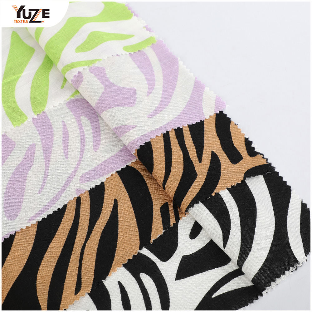 YZW-020025-7 Rayon sp Slub tleven PRT