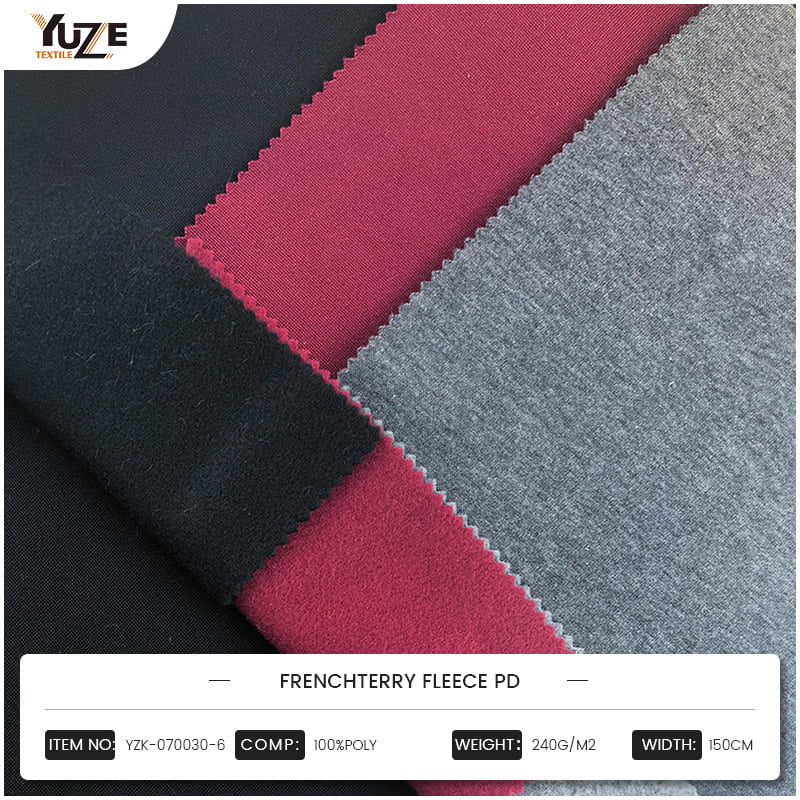YZK-070030-6 francuski frotte PD Fabric: Idealne połączenie funkcji i mody